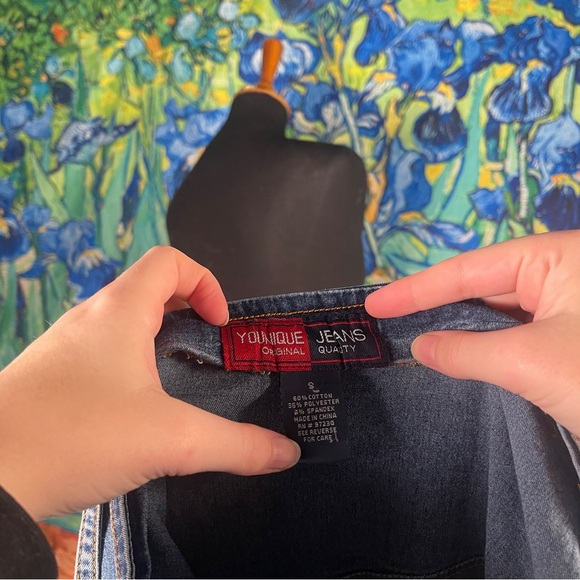 Vintage Blue Jean Baby Dress - Picture 5 of 5